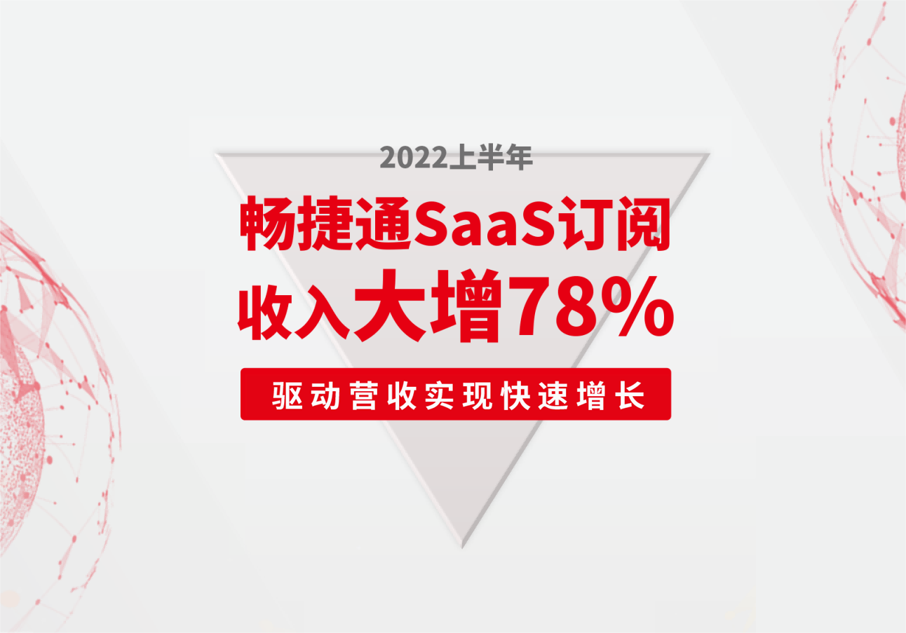 2022上半年畅捷通总收入3.35亿